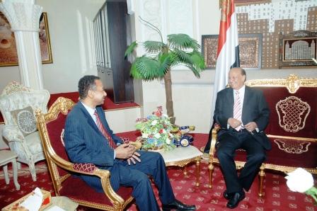 نائب الرئيس لدى لقائه أمس مستشار الرئيس السوداني